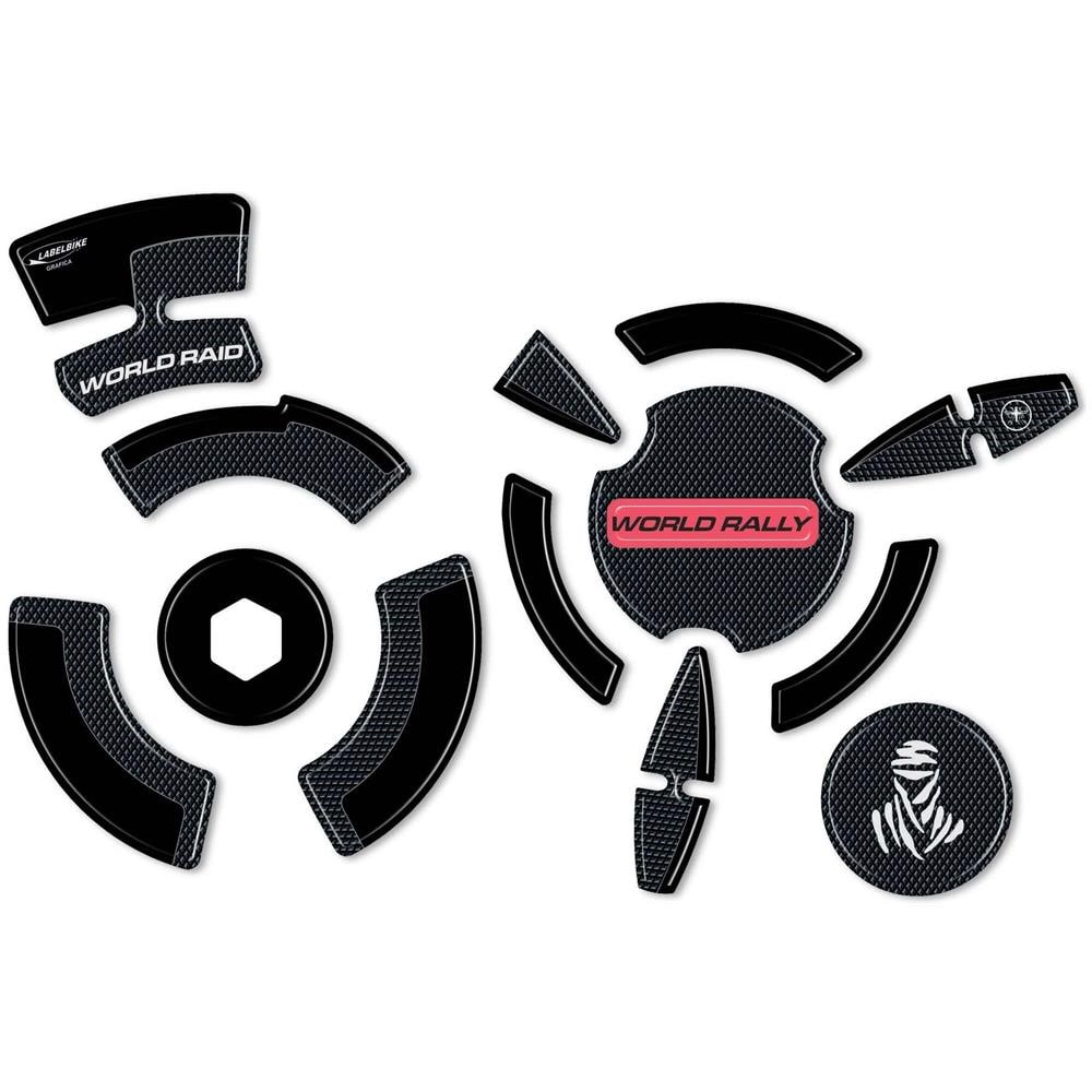 Adesivi 3D Protezioni Carter Compatibili Con Yamaha Tenere 700 World Rally - Foto 1