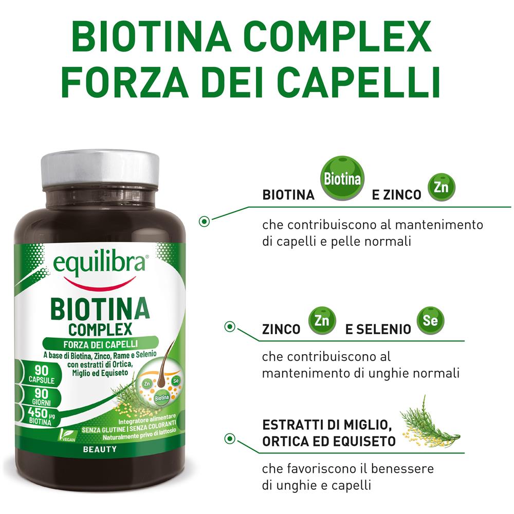 Biotina Complex 90 Capsule - Foto 2