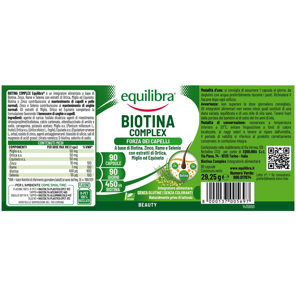 Biotina Complex 90 Capsule - Foto 6