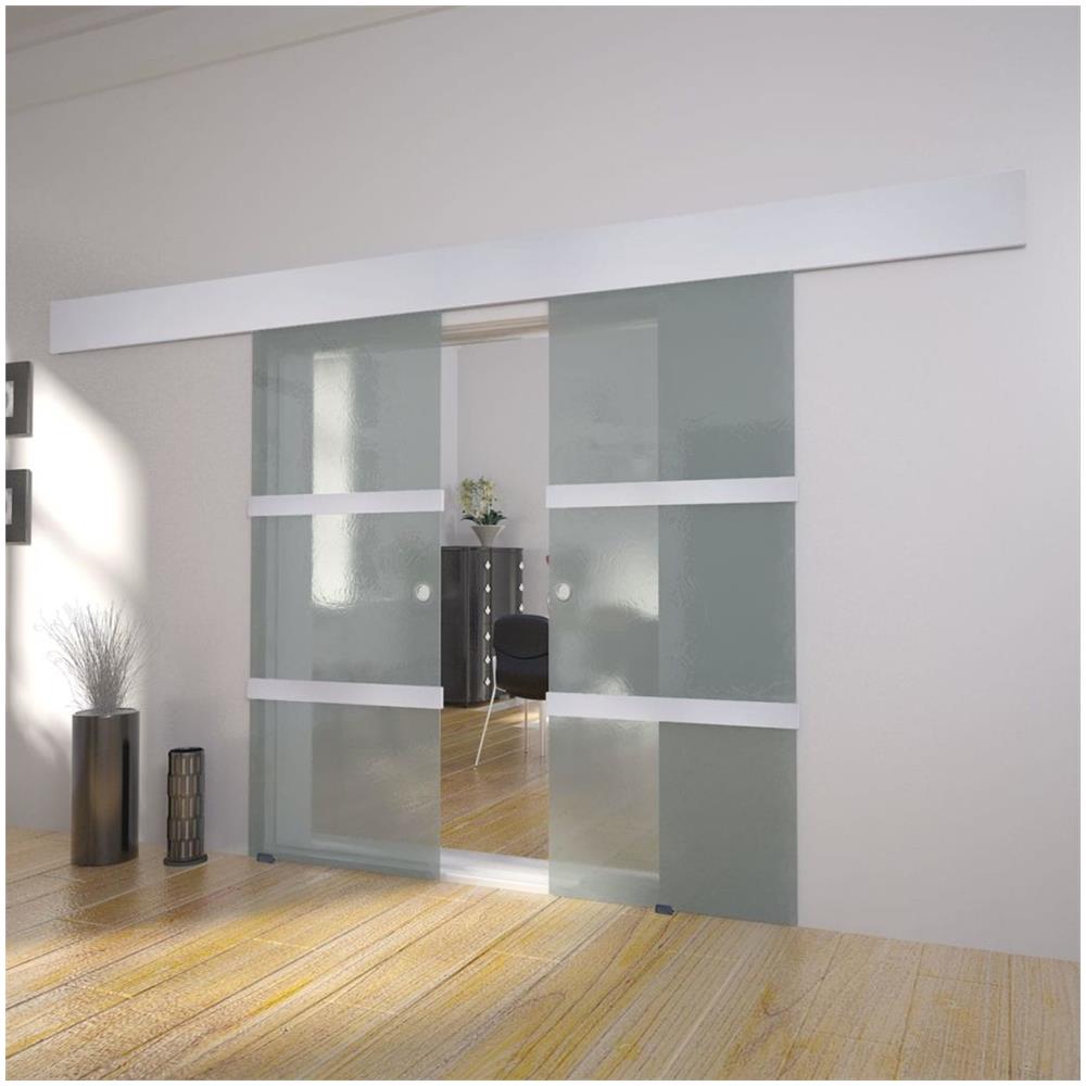 Doppia Porta Scorrevole In Vetro - Foto 2