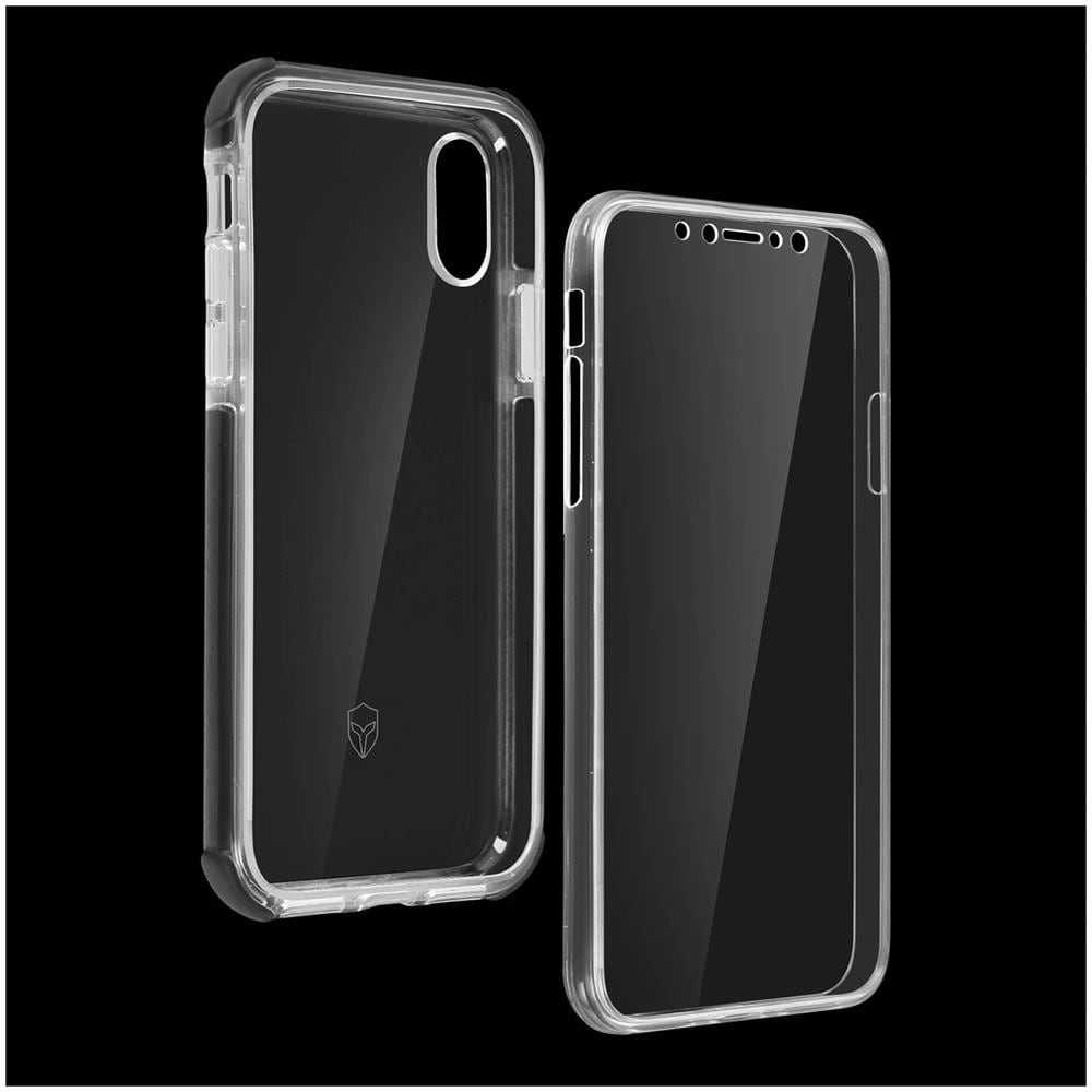 Cover Apple Iphone X / xs Protezione 360° Silicone Urban Trasparente - Foto 5