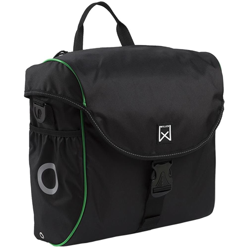 Borsa Laterale Per Bicicletta 19 L Nero E Verde 16004 - Foto 1