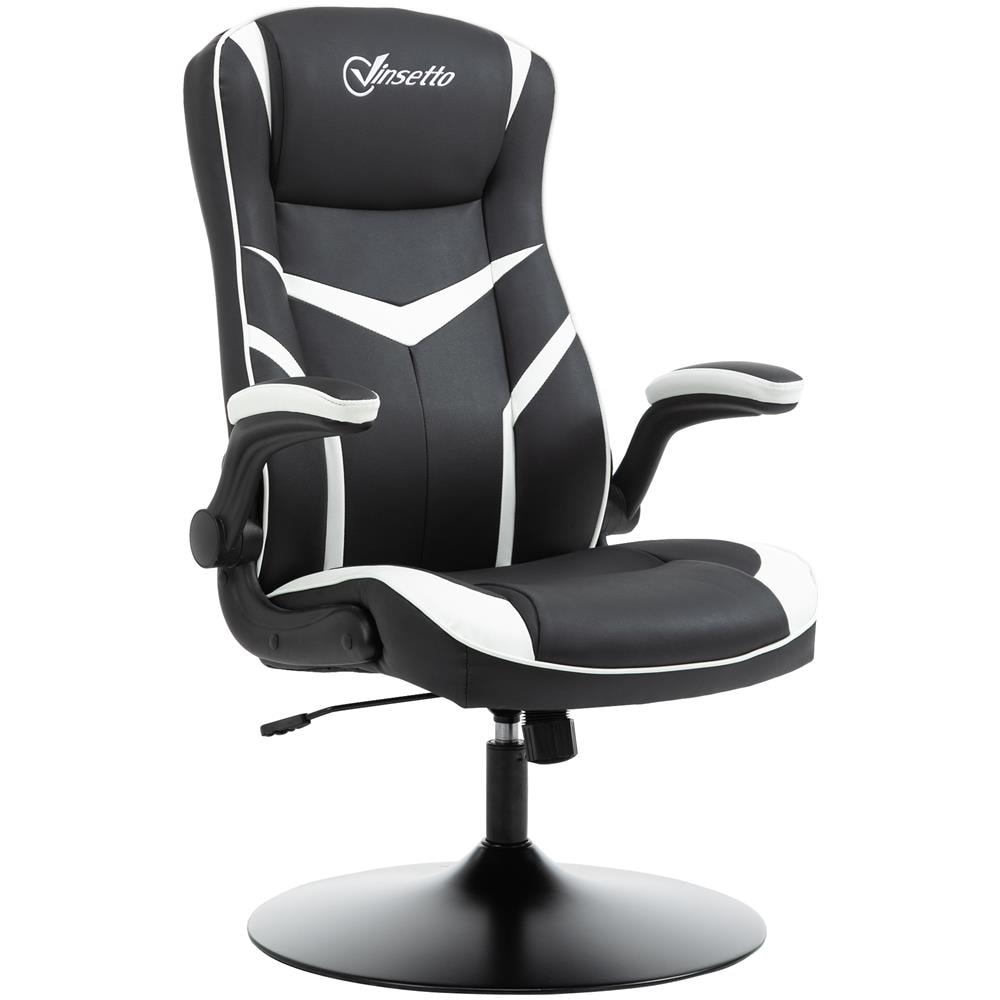 Sedia Poltrona Gaming Da Ufficio, Altezza Regolabile E Braccioli Pieghevoli - Foto 1