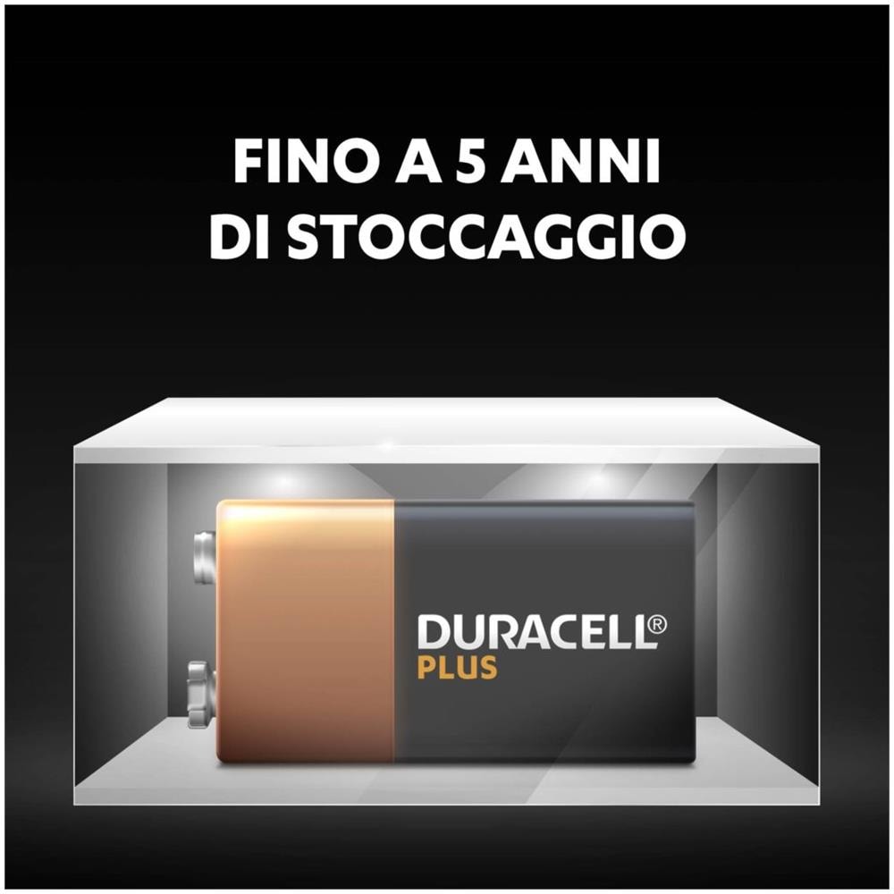 Batterie Plus 9v Confezione 1 - Foto 5