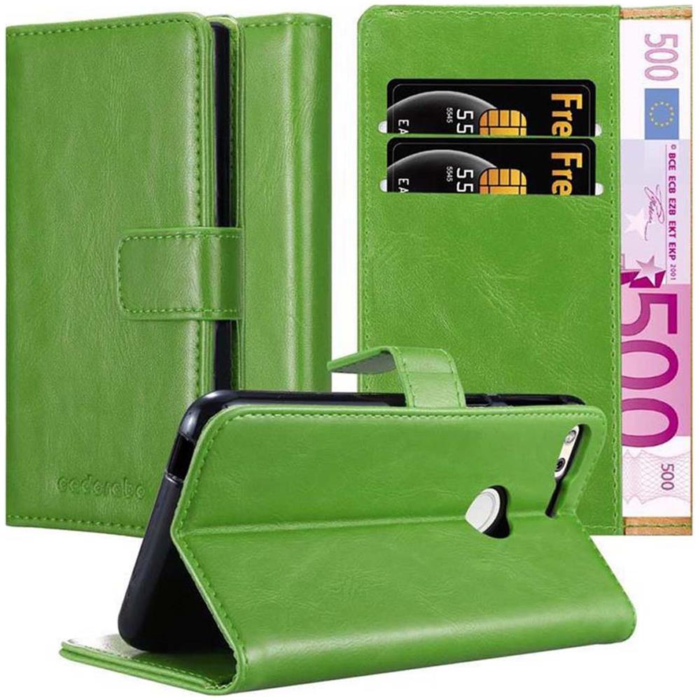 Custodia Compatibile Con Google Pixel In Verde Erbe - Coperchio Protettiva Con Chiusura Magnetica, Funzione Stand E Tasca Per Le Carte - Foto 1