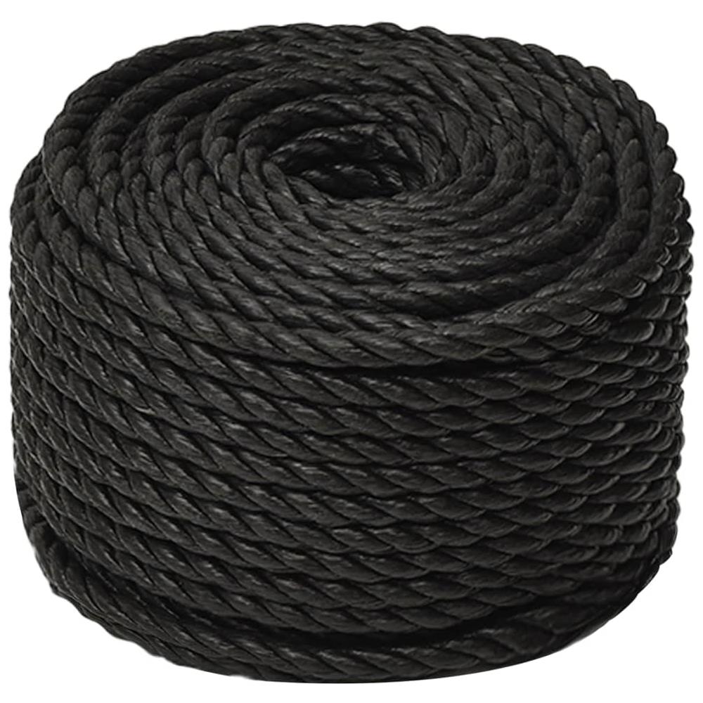 Corda Da Lavoro Nera 14 Mm 50 M In Polipropilene - Foto 2