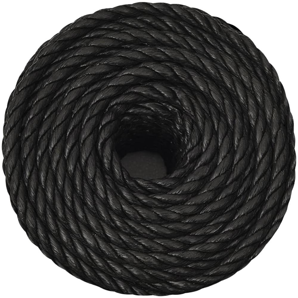 Corda Da Lavoro Nera 14 Mm 50 M In Polipropilene - Foto 3