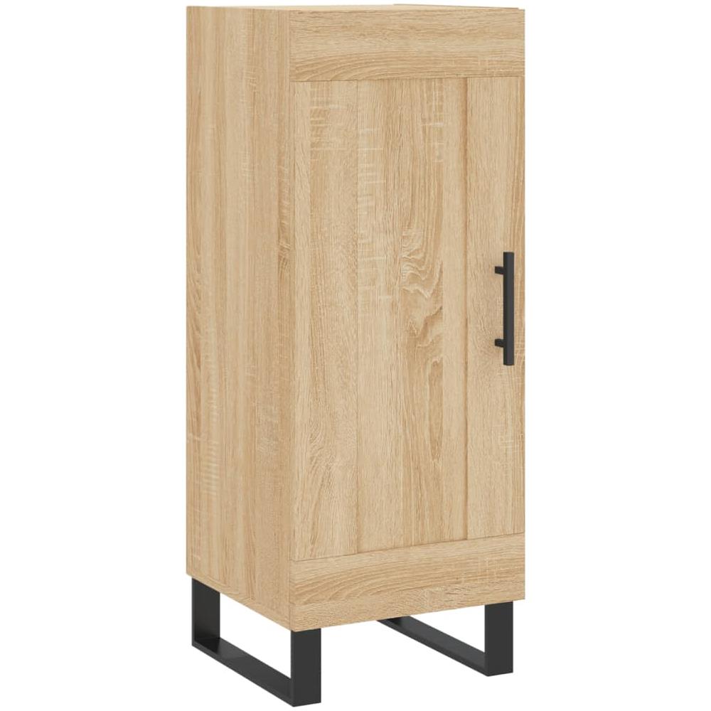 Credenza Rovere Sonoma 34,5x34x90 Cm In Legno Multistrato - Foto 2
