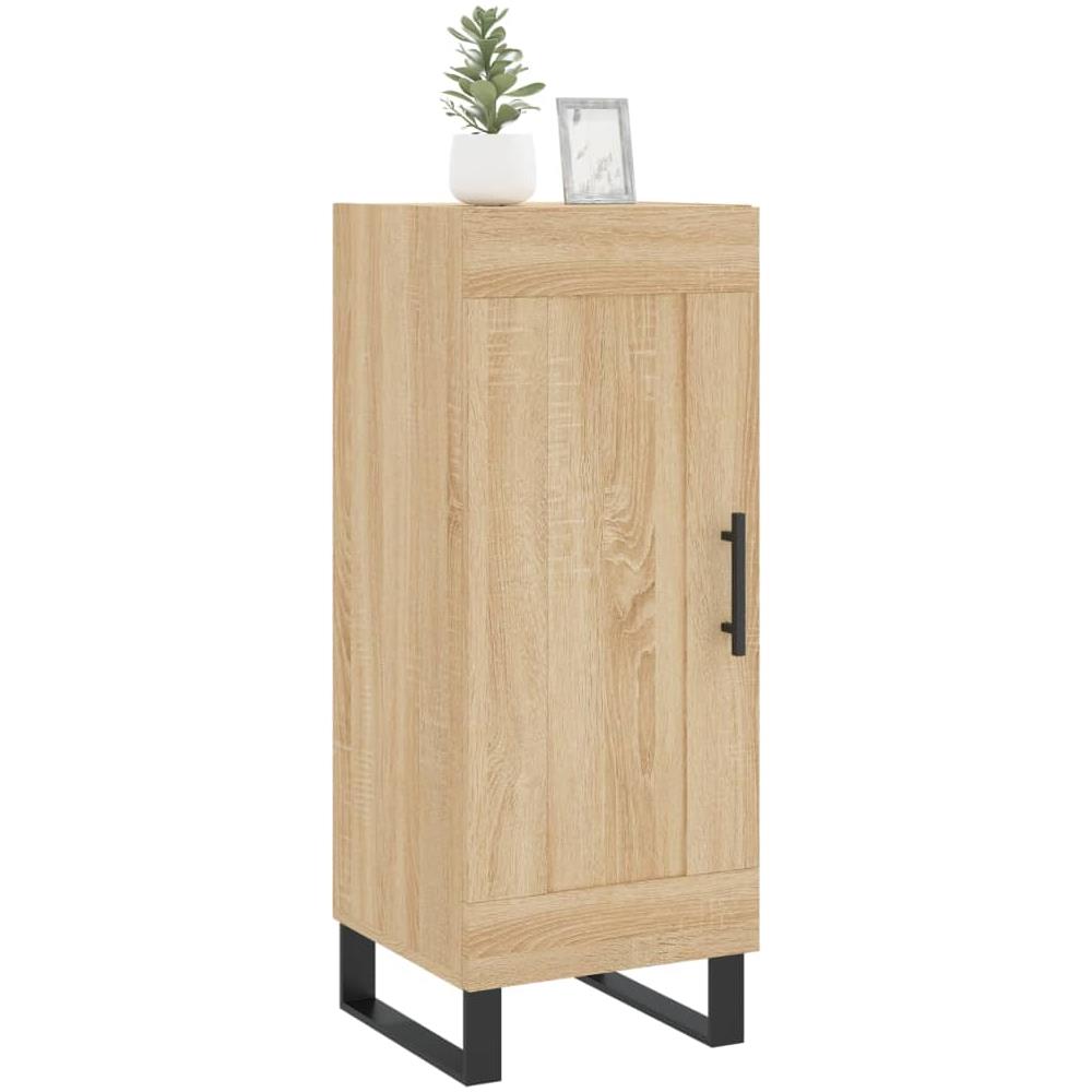 Credenza Rovere Sonoma 34,5x34x90 Cm In Legno Multistrato - Foto 3