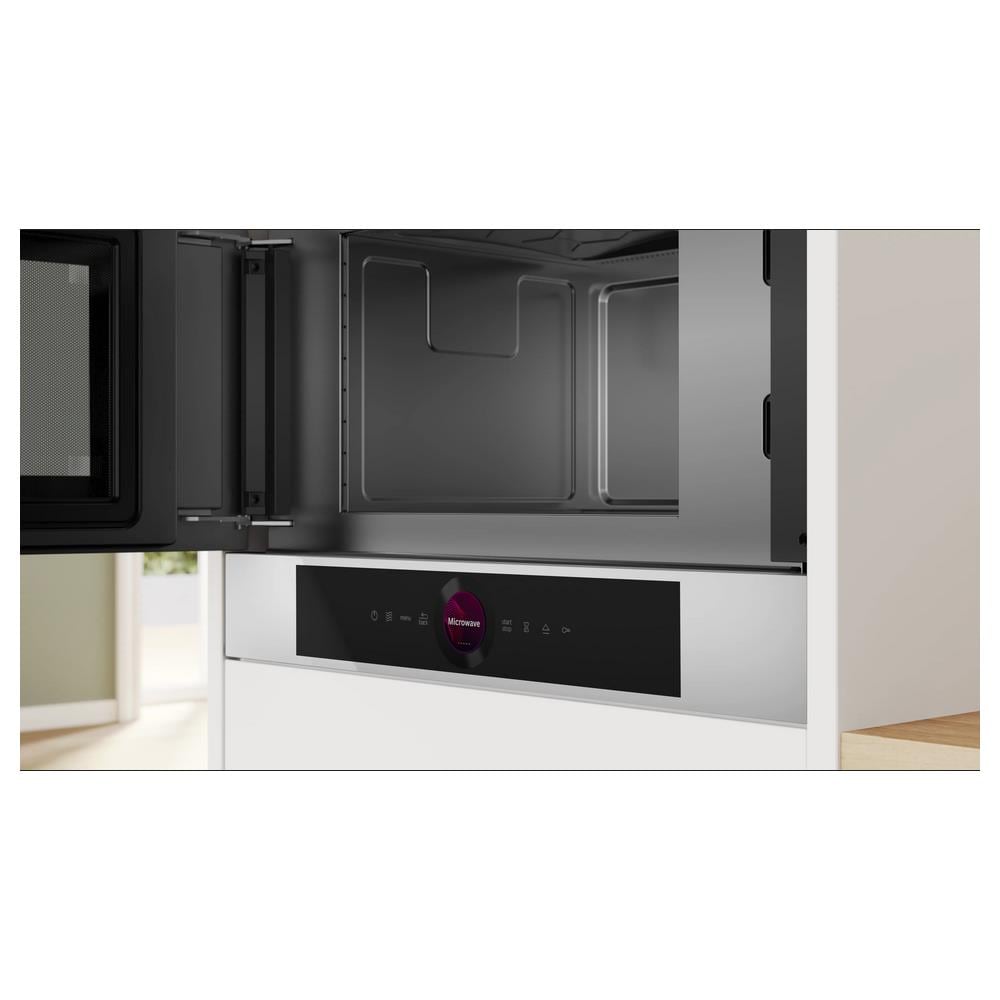 Serie 8 BFL7221W1 forno a microonde Da incasso Solo microonde 21 L 900 W Bianco - Foto 2