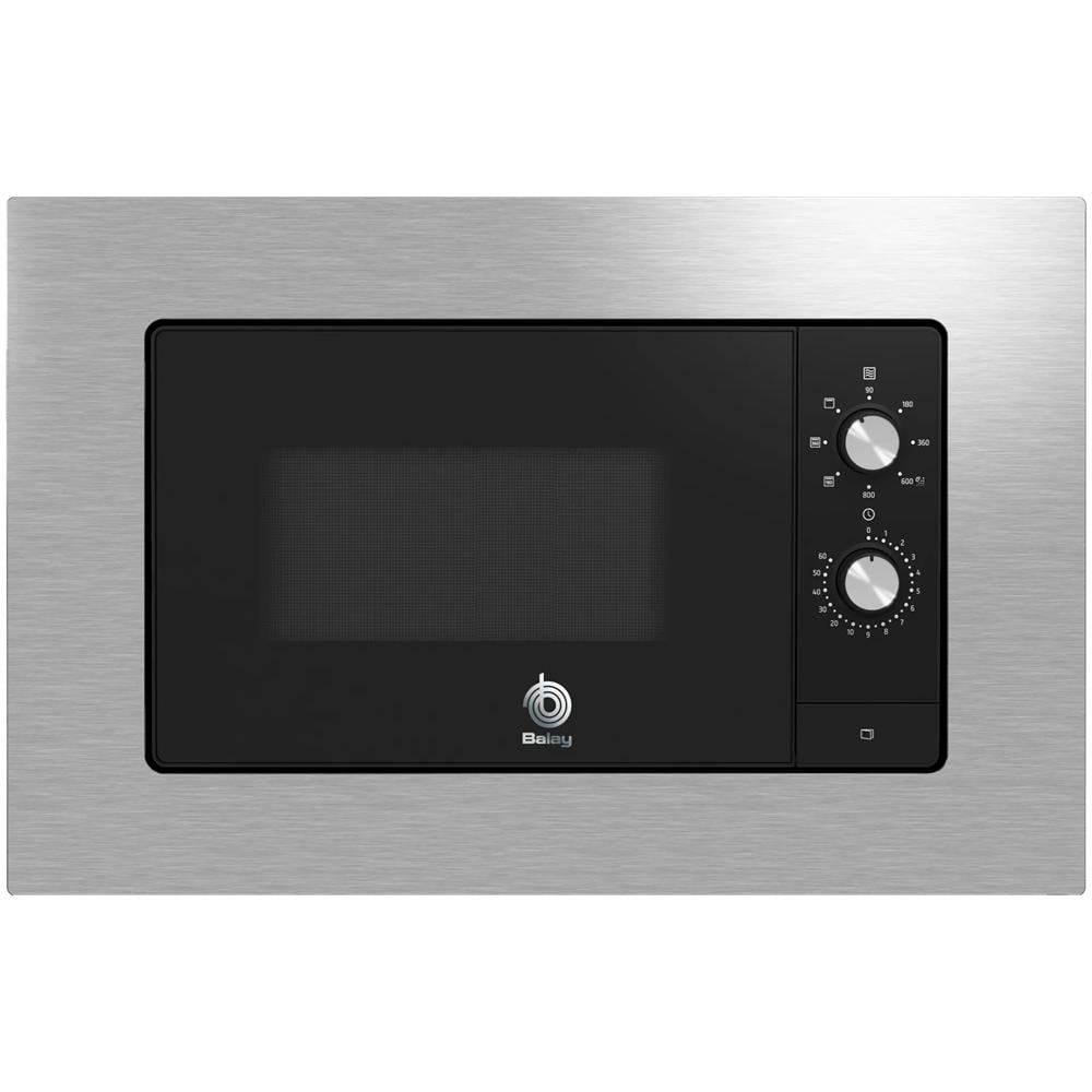 Forno Microonde da Incasso 3CG6112X3 con Grill Capacità 20 Litri Potenza 800 Watt Colore Acciaio Inox - Foto 1