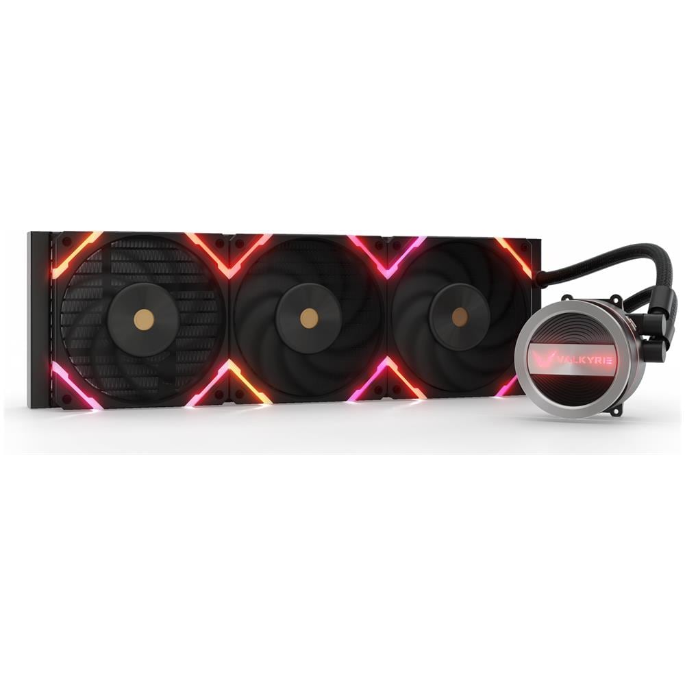 Dissipatore CPU ad Aria VK-AIODR360B per Socket Intel LGA 1150 / 1151 / 1155 / 1156 / 1200 / 1700 / LGA 2011 / 2011-v3 / 2066 e Socket AMD AM4 / AM5 - Foto 1