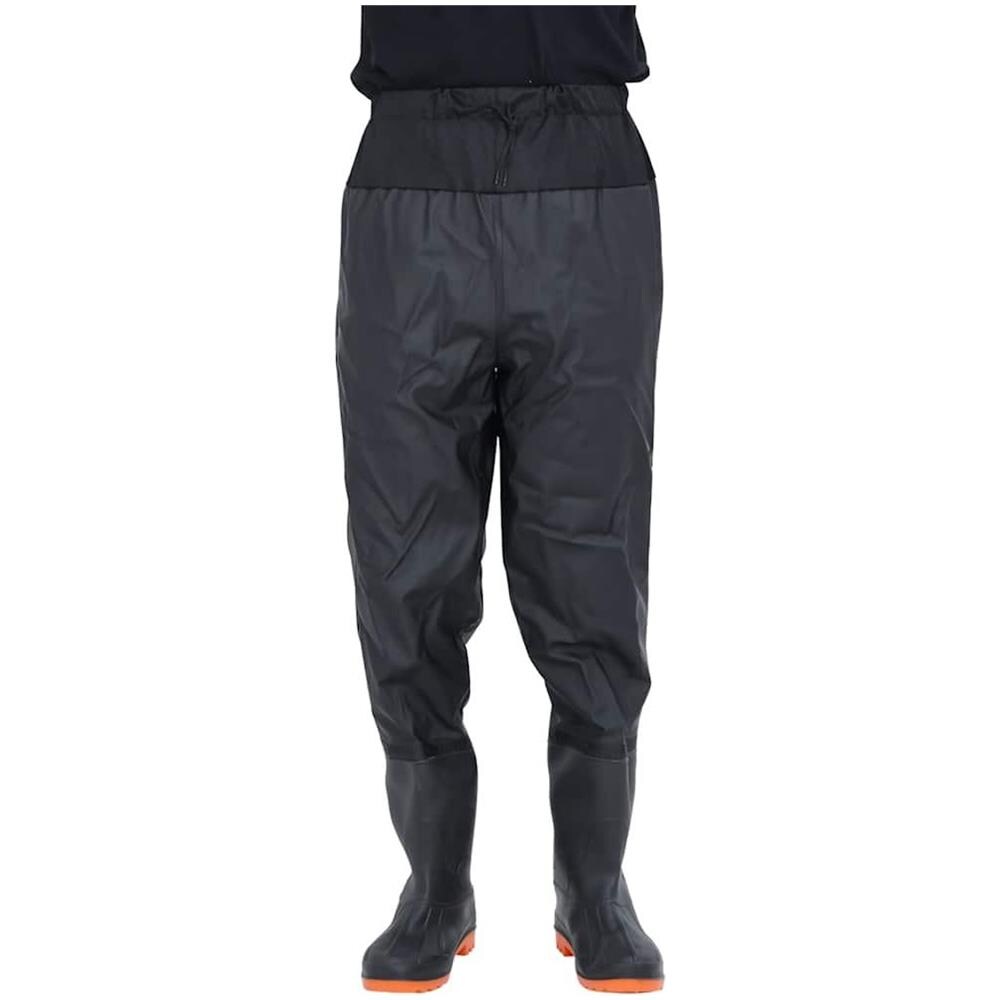 Wader da Pesca alla Vita con Stivali Nero Taglia 43 - Foto 2