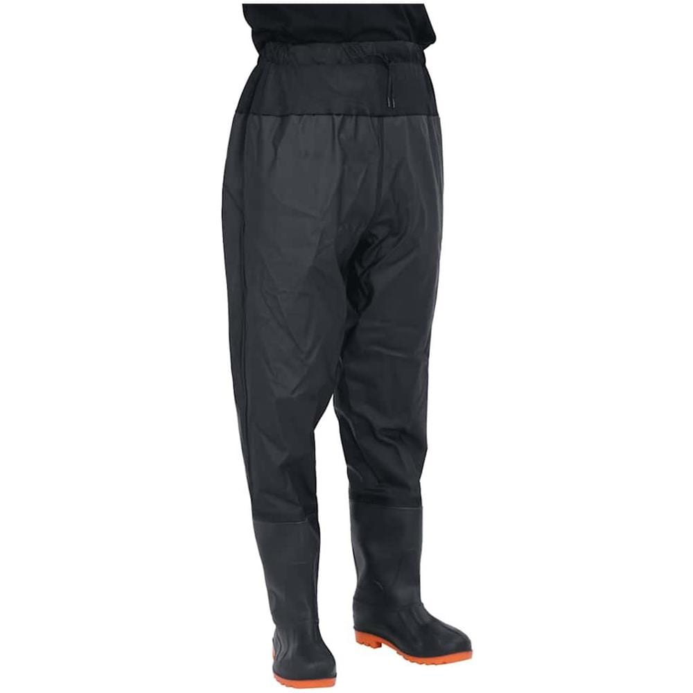 Wader da Pesca alla Vita con Stivali Nero Taglia 43 - Foto 1