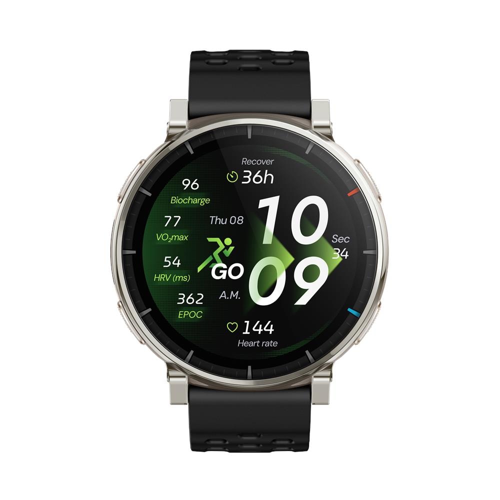 Active 3 3,35 cm (1.32") AMOLED Digitale 466 x 466 Pixel Touch screen Oro GPS (satellitare) - Foto 2