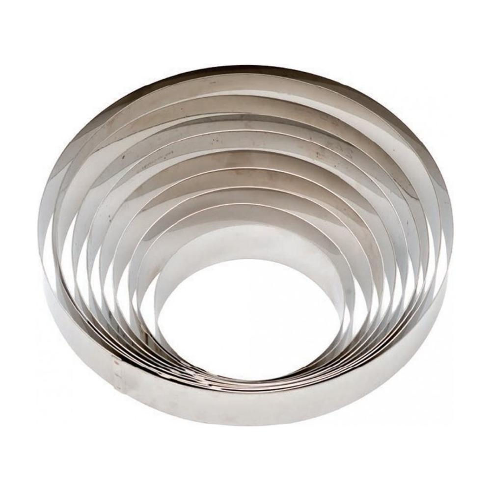 Cerchi In Acciaio Inox Della   4 Cm H - Cm 30 - Foto 1