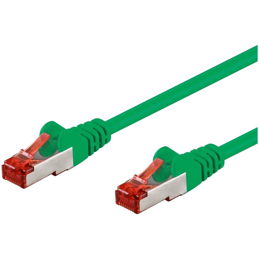 ICOC LS6-200GREEN - Cavo di rete Patch in rame Cat. 6 Verde SFTP LSZH 20m - Foto 1