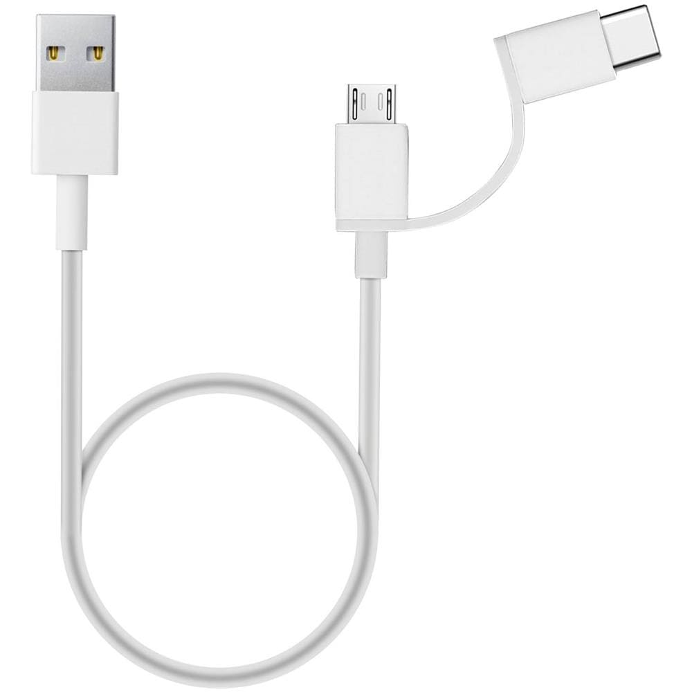 Mi Cavo Usb 2-in-1 Da Micro Usb A Tipo C (100 Cm) Bianco Sjv4082ty - Foto 2