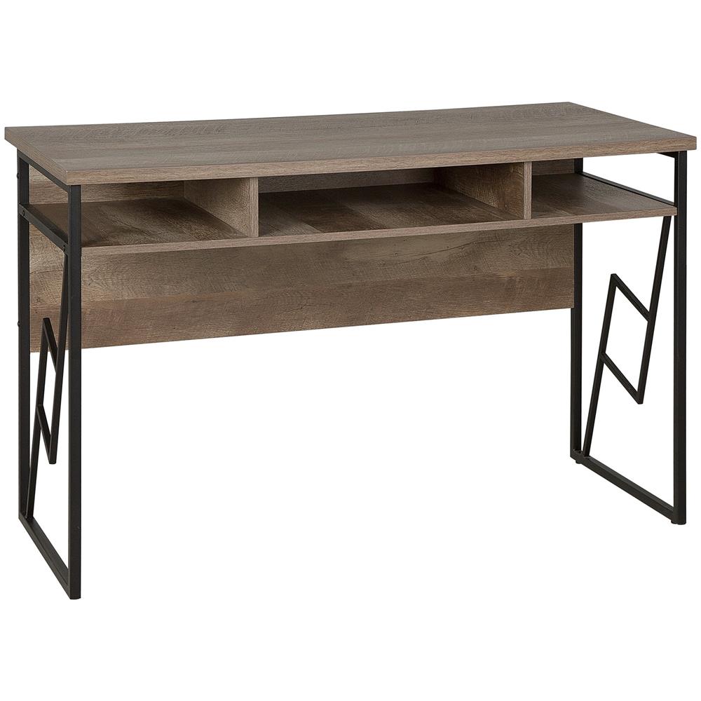 Scrivania Forres Marrone/ Nero 120 Cm 60 Cm - Foto 1