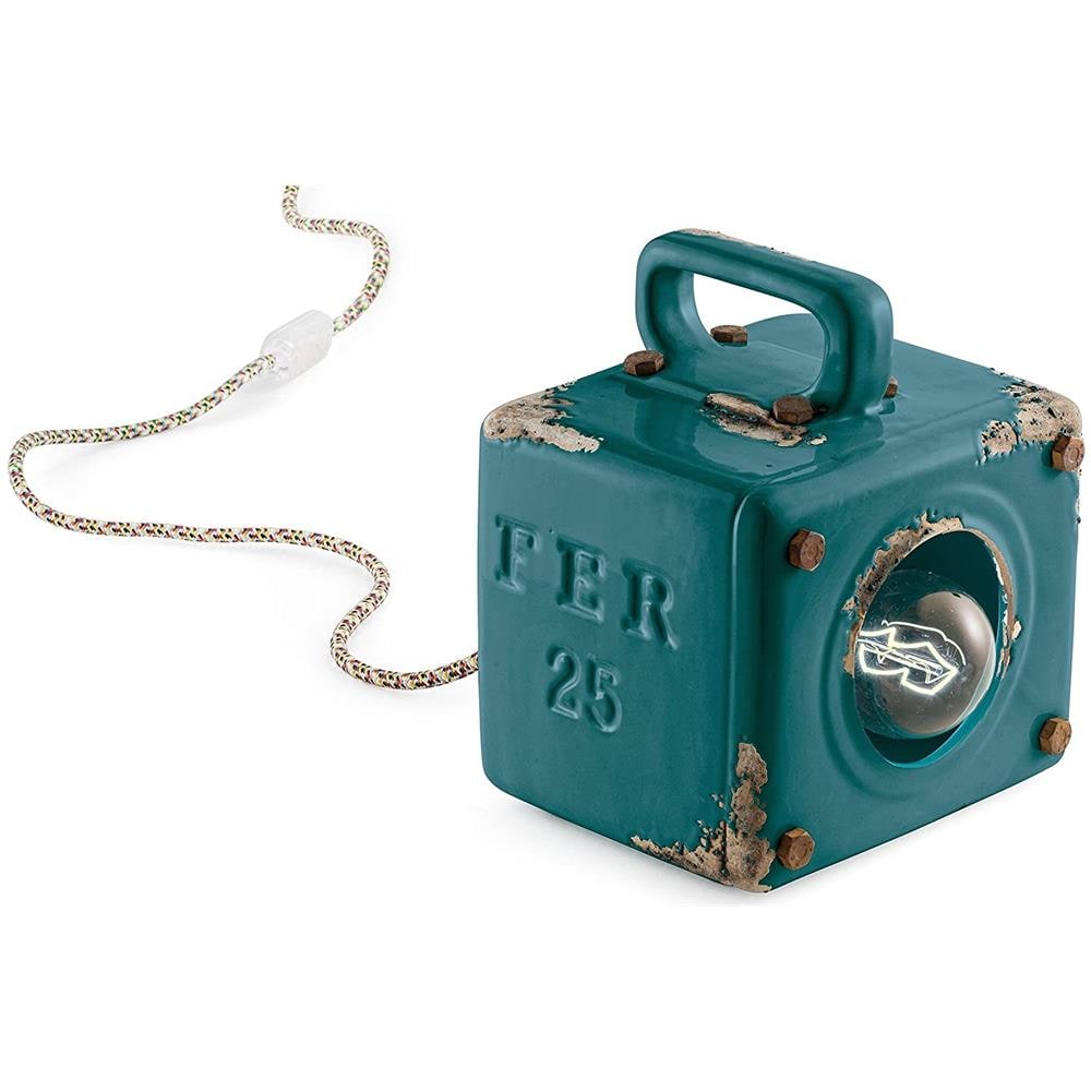 Industrial 1650, Lampada Da Tavolo, - Verde - Foto 1