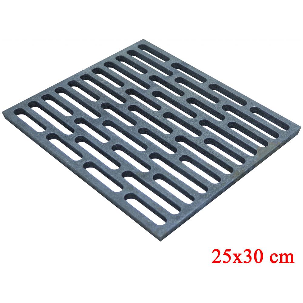 Griglia In Ghisa Per Camino 25x30 Cm Asole Mattoncino - Foto 1
