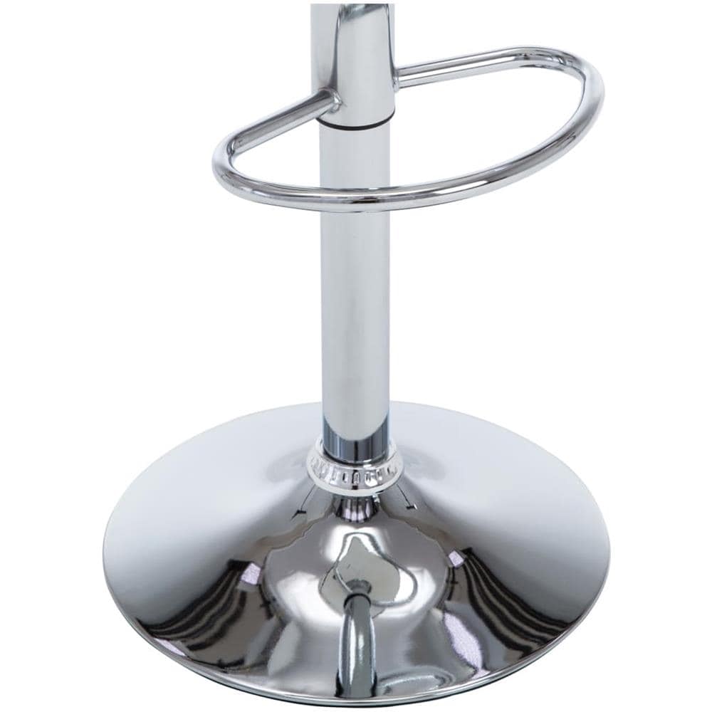 323649 Bar Stools 2 pcs Wine Red Faux Leather - Foto 8