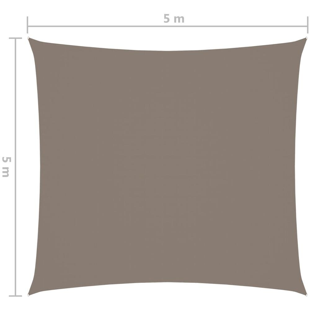 Vela Parasole in Tela Oxford Quadrata 5x5 m Talpa - Foto 6