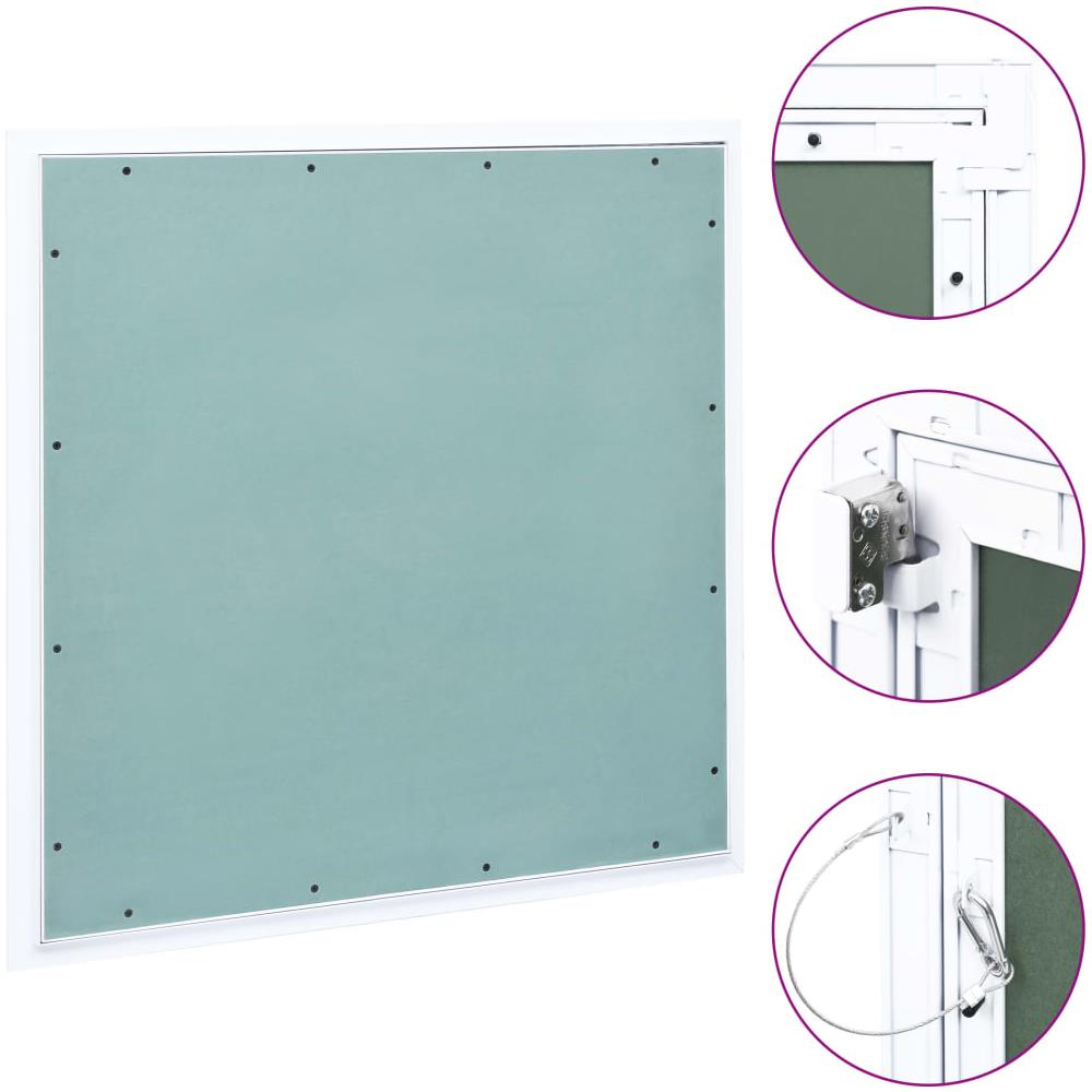 Pannello di Accesso Telaio in Alluminio e Cartongesso 700x700mm - Foto 1