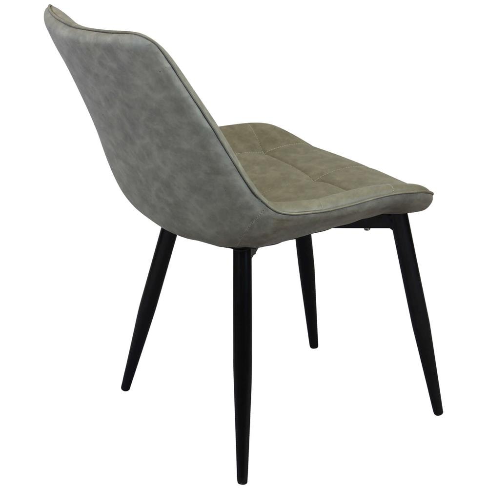 Winter - Poltrona Imbottita Per Sala Da Pranzo In Ecopelle - Foto 4