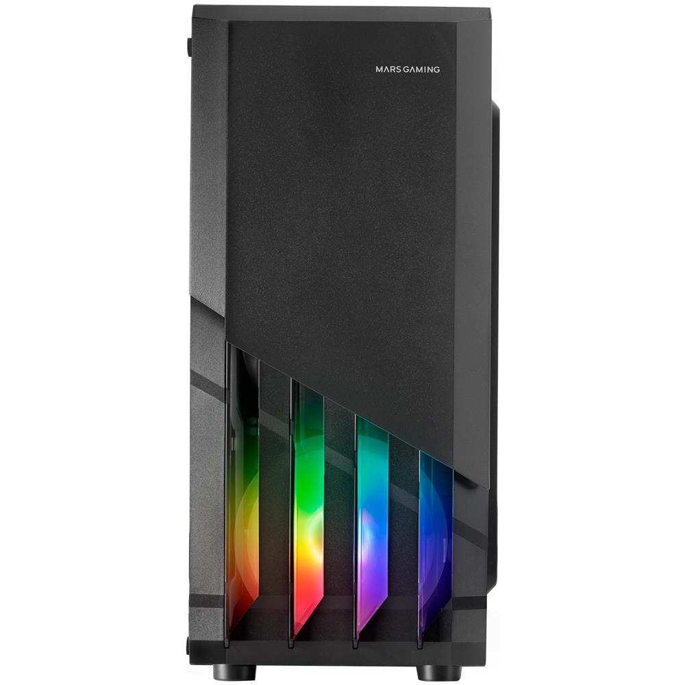 Case MC-X2 Tower ATX, micro ATX, Mini-ITX 1 Porta USB 3.2 Colore Nero (Finestrato) - Foto 2