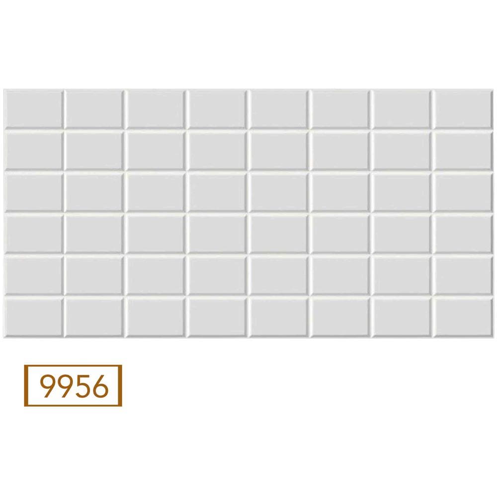 Pannelli 3d Rivestimento A Parete In Pvc Effetto Pietra,mattoni,ceramiche, Legno Realistici E Isolanti. - 9956 (mis. 960x480mm) - Foto 1