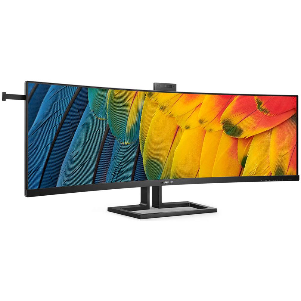 Monitor 44.5" LED VA Curvo 45B1U6900CH UltraWide Dual Quad HD 5120 x 1440 Tempo di Risposta 4 ms - Foto 1