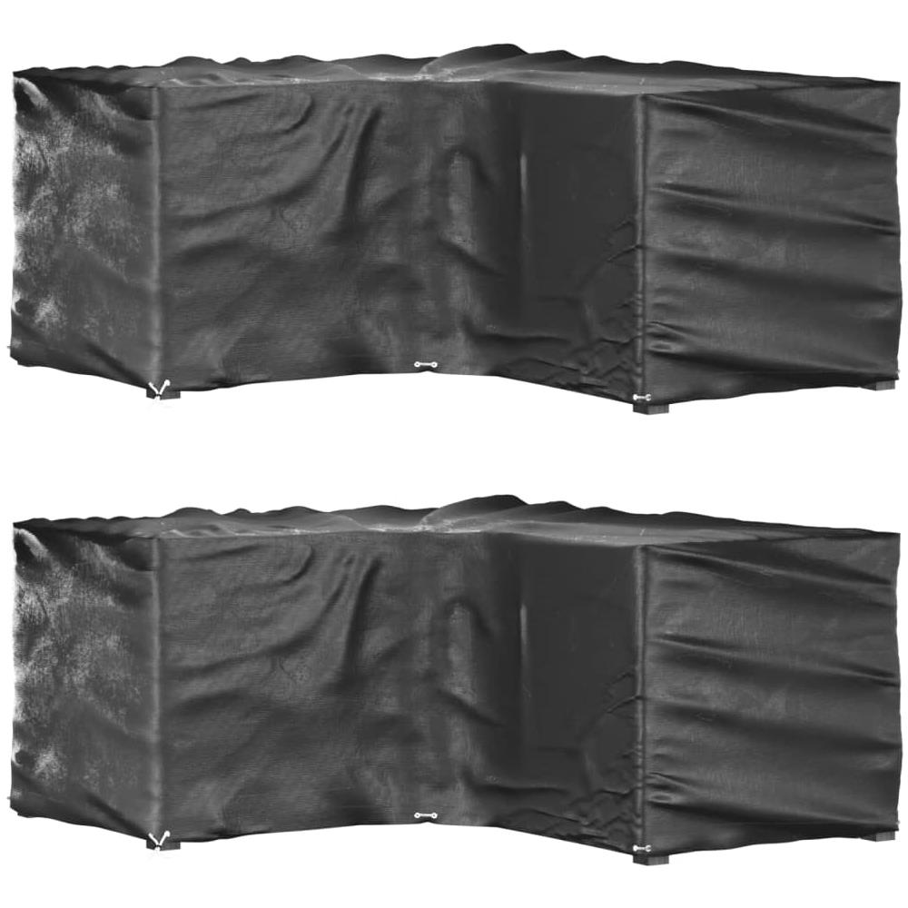 Coperture Mobili Da Giardino A L 2pz 16 Occhielli 215x215x90cm - Foto 1