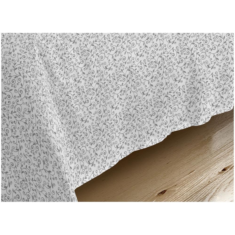 Completo Lenzuola Letto Camera In 100% Cotone Made Italy Vari Disegni Rp 2 Piazze Stefy Grigio - Foto 5
