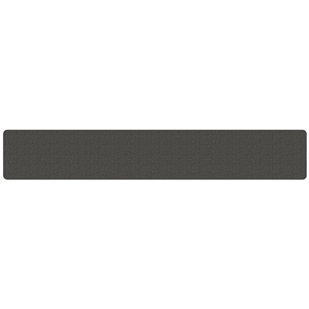 Tappeto Corsia Aspetto Sisal Antracite 50x300 Cm - Foto 3