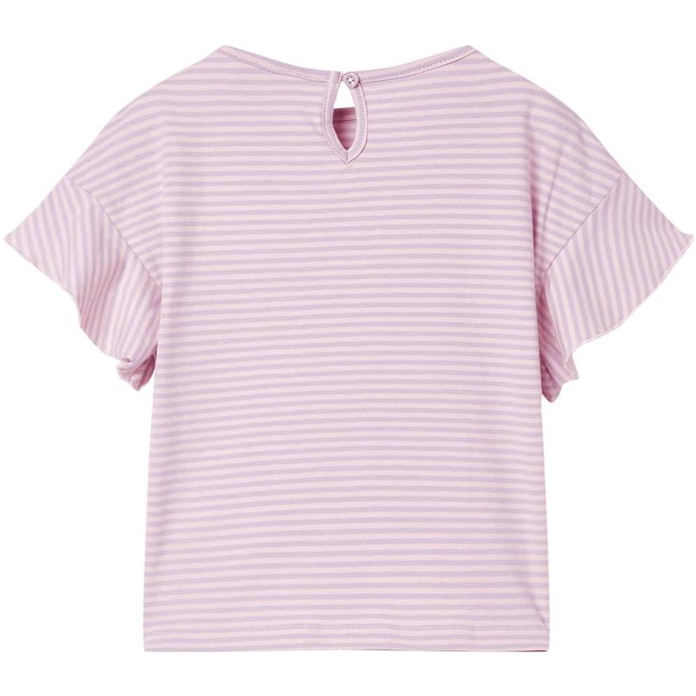 Maglietta da Bambina con Maniche a Volant Lilla 104 - Foto 2
