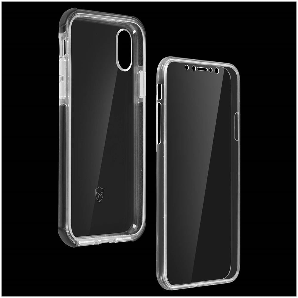Cover Apple Iphone Xs Max Protezione 360° Silicone Urban Trasparente - Foto 5