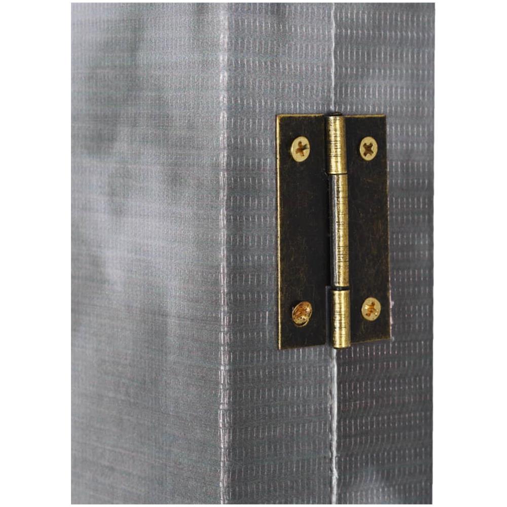 Paravento Pieghevole 228x170 cm Stampa Bus Londra Bianco e Nero - Foto 5