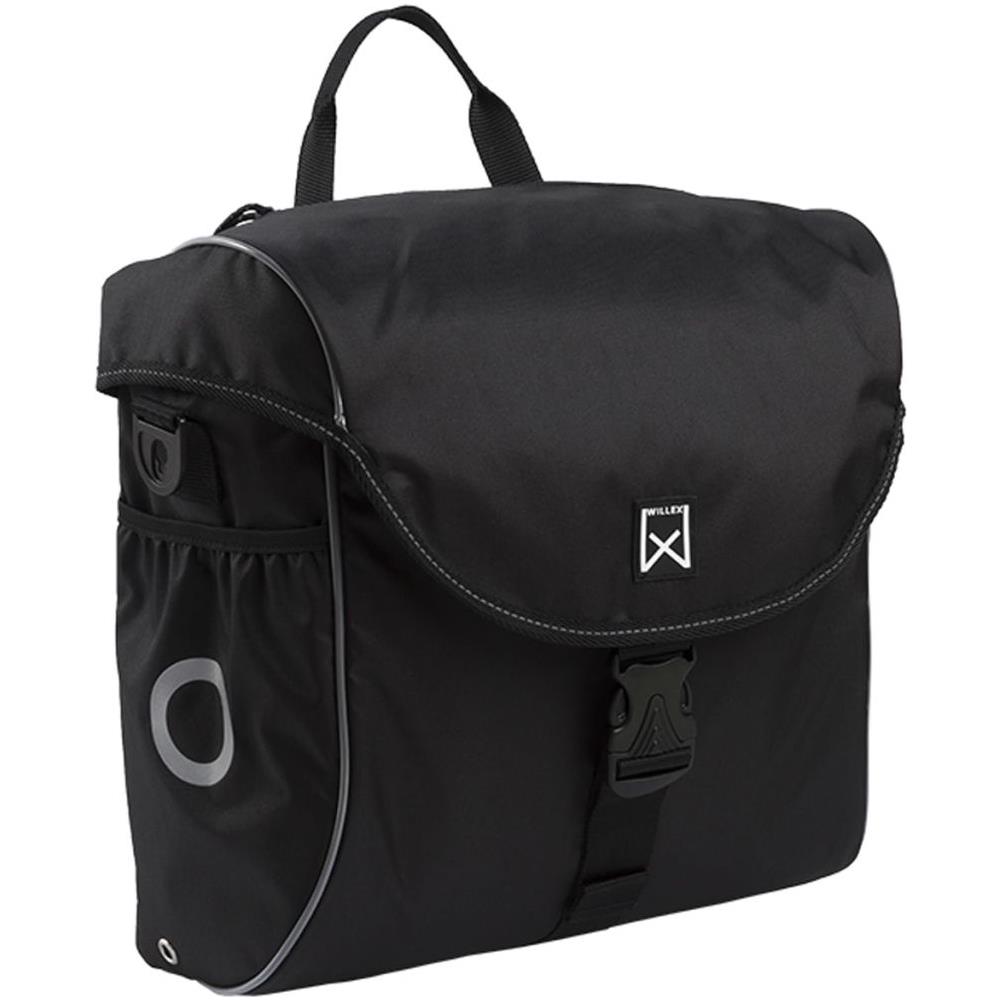 Borsa Laterale Per Bicicletta 19 L Nera E Argento 16001 - Foto 1