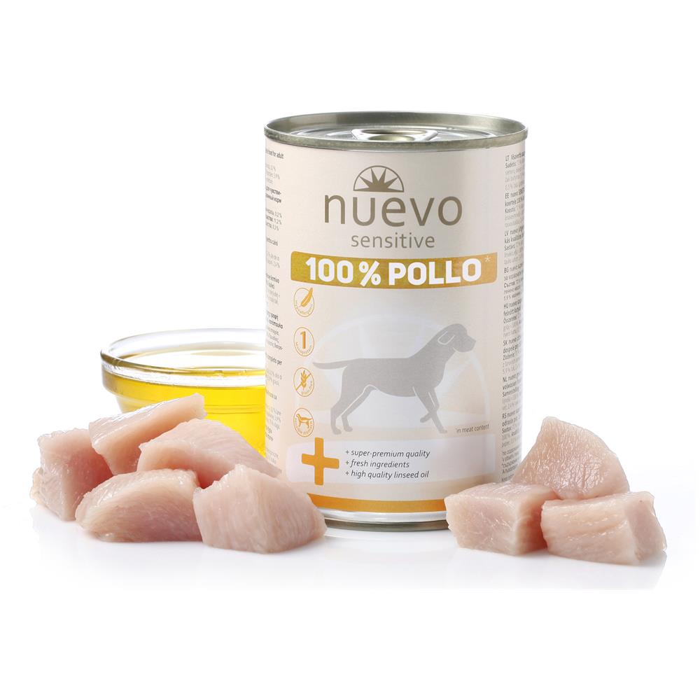 Lata Sensitive Pollo 450 Gr - Foto 1