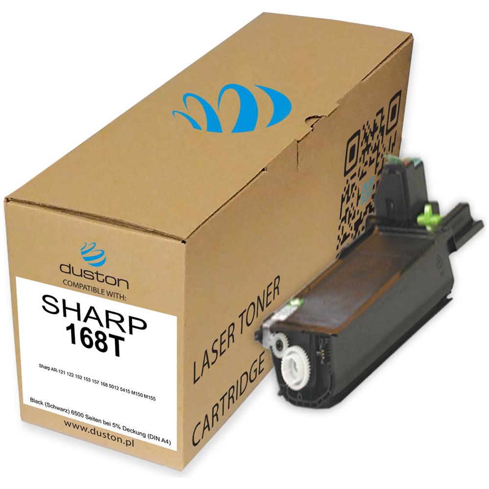 TONER COMPATIBILE - 2x Ar-168t, 168t Negro Compatible Con Sharp Ar 121 156 152 158 - Foto 2