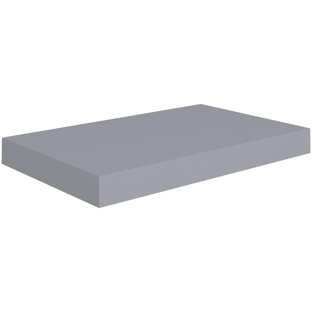 Scaffale A Parete Grigio 40x23x3,8 Cm In Mdf - Foto 2