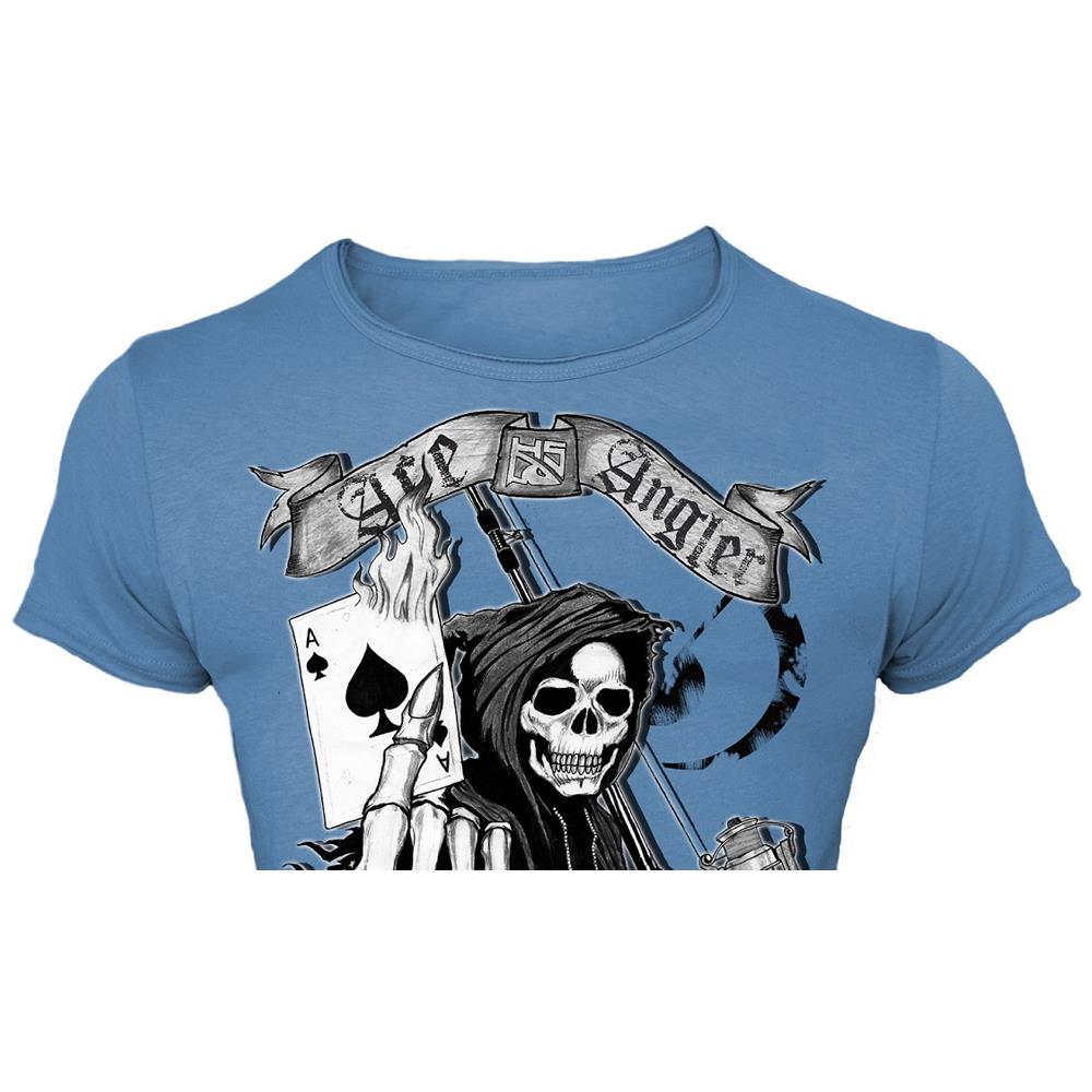 T-shirt Ace Angler L Blu - Foto 3