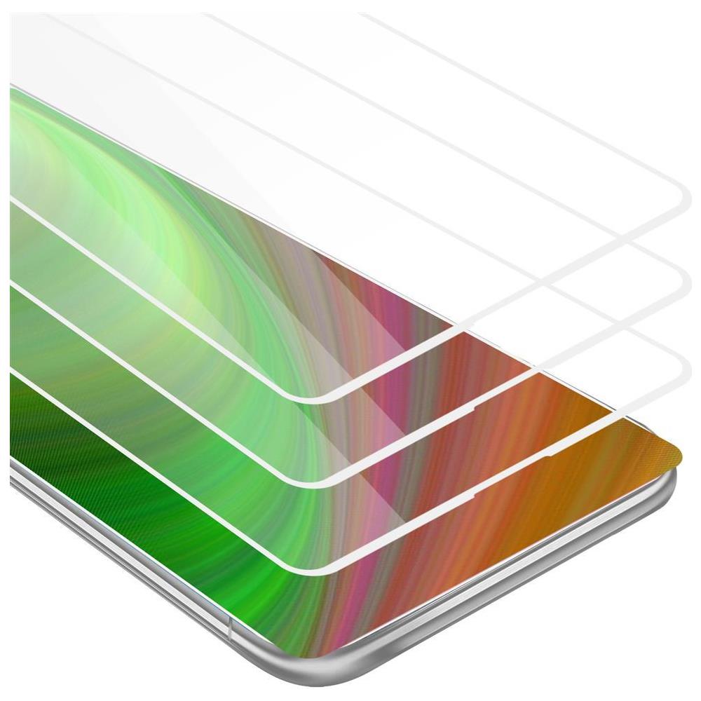 3x Pellicola Armatura A Schermo Intero Compatibile Con Xiaomi Mix 2s In Trasparente Con Bianco - 3x Vetro Temperato (tempered) Di Protezione Del Display In Durezza 9h Con 3d Touch - Foto 1