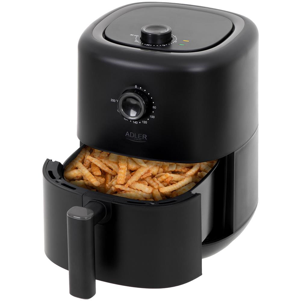 Friggitrice ad Aria AD 6310 Capacità 3 Litri 2200 Watt Colore Nero - Foto 2