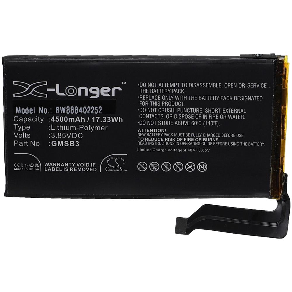 Batteria Sostituisce Google Gmsb3 Per Smartphone Cellulare (4500mah, 3,85v, Li-poly)  - Foto 1