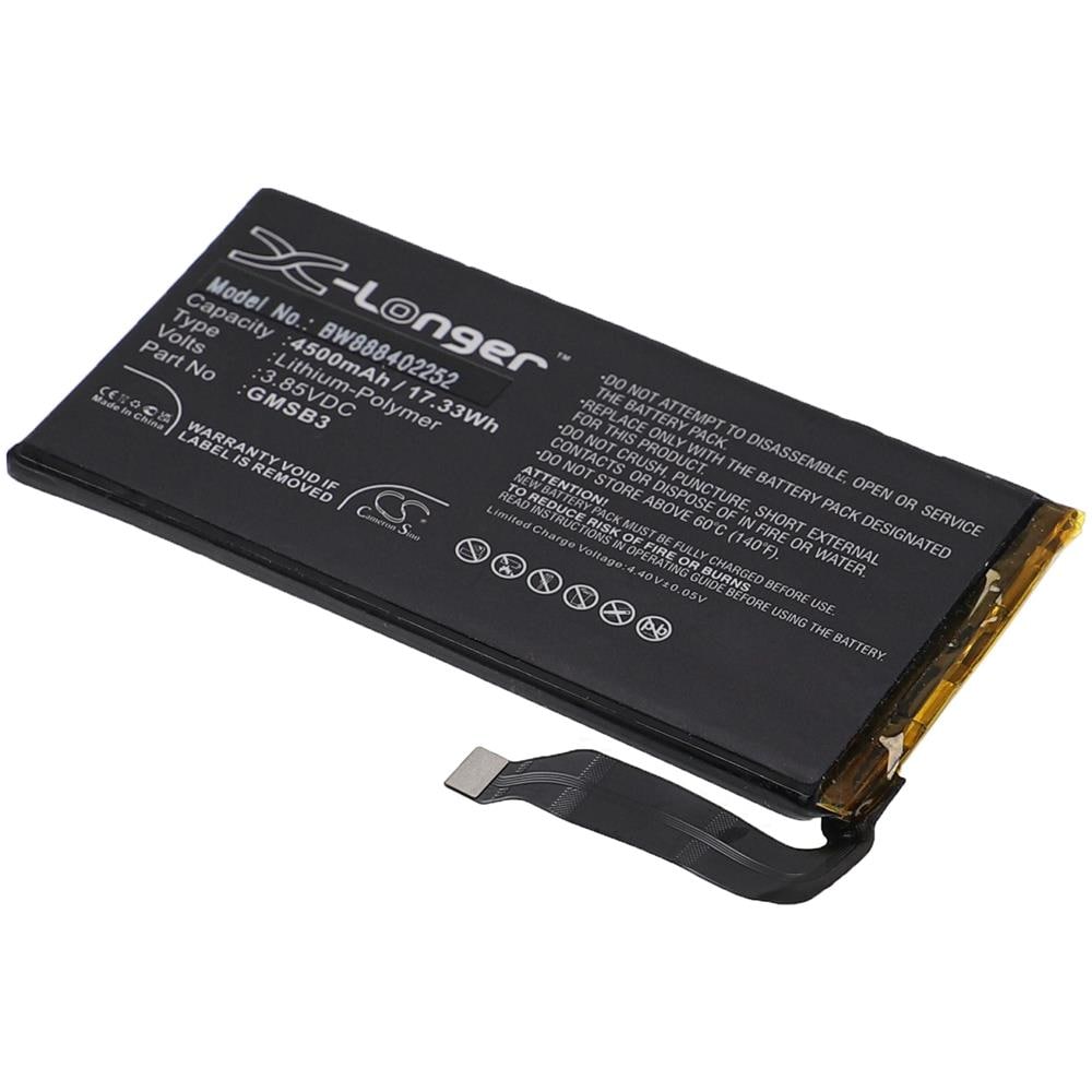 Batteria Sostituisce Google Gmsb3 Per Smartphone Cellulare (4500mah, 3,85v, Li-poly)  - Foto 3