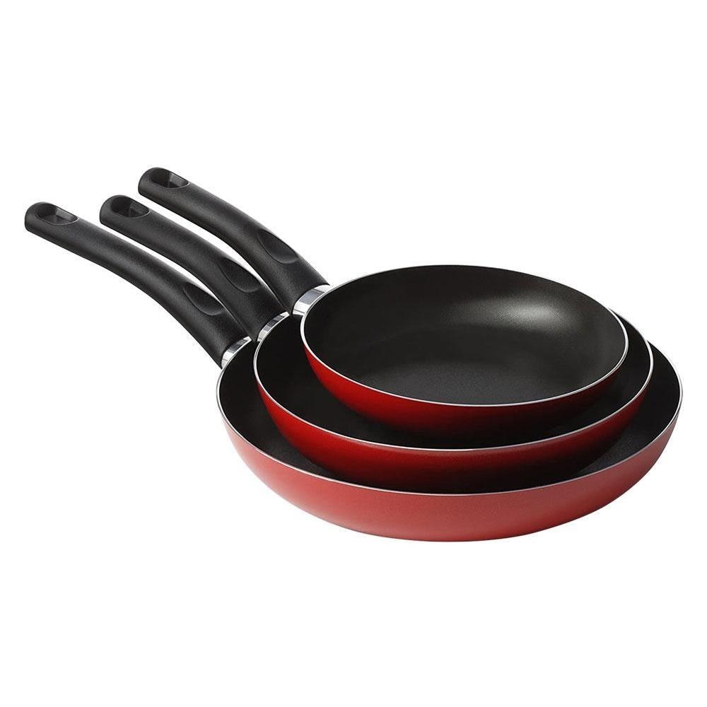 Padelle 'cucina Sano' Set 3 Pezzi Ã? Cm. 18 / 22 / 26 - Foto 1