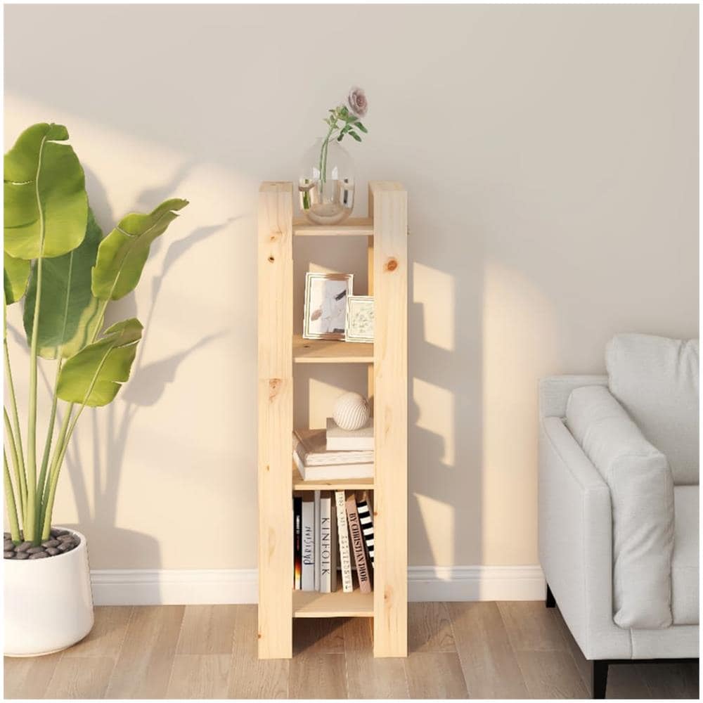 Libreria /divisorio 41x35x125 Cm In Legno Massello Di Pino - Foto 1