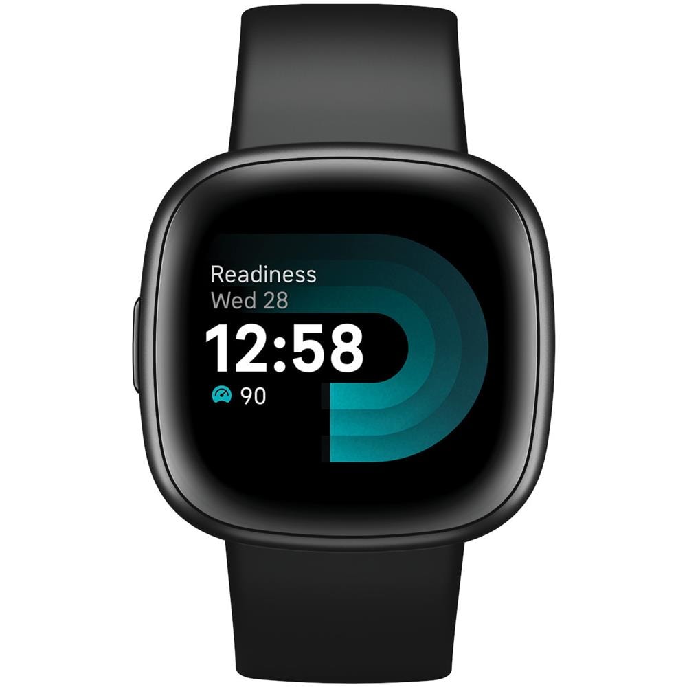 Smartwatch Versa 4 Impermeabile 5ATM Display Touch Bluetooth / NFC per Fitness con Contapassi e Cardiofrequenzimetro S / L Nero - Foto 2